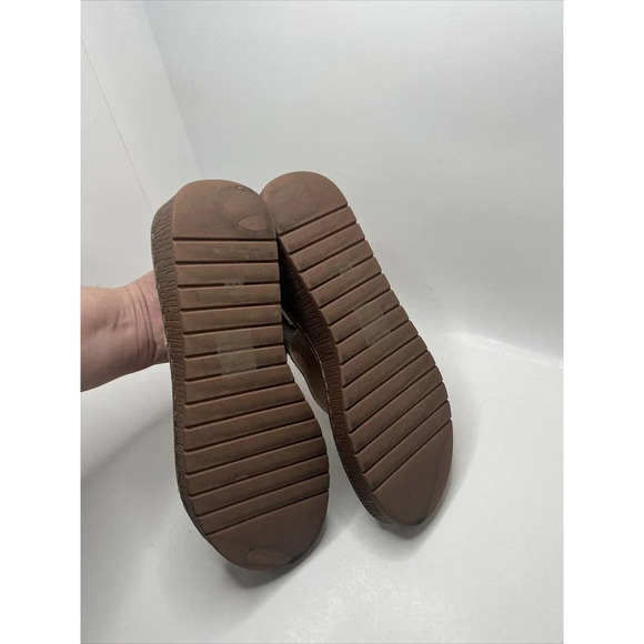 Journee Collection Womens Mckell Thong Sandal 7 summer grey gray wedge - Picture 5 of 5